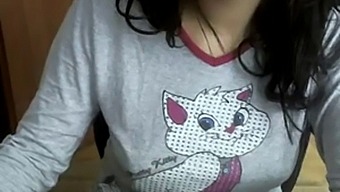 迷人的土耳其摄像头女孩自制视频