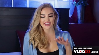 Kenzie Anne的诱人阴道在试镜期间被大力插入。