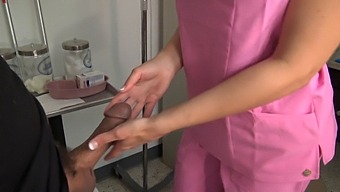 Blonde Nurse Gives A Medical Blowjob