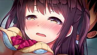 狂野性爱场景中对疼痛有高度耐受性的动漫女孩